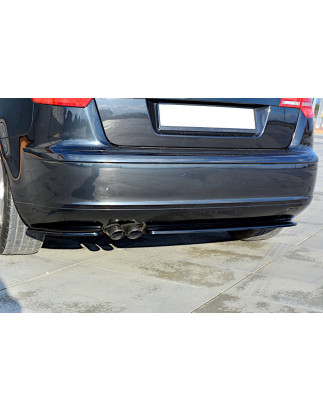 Splitters posteriori laterali Audi A3 Sportback 8P / 8P Facelift (Cod. M-AU-A3-2-RSD1G)