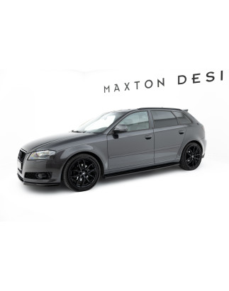 Diffusori minigonne Audi A3 Sportback 8P / 8P Facelift (Cod. M-AU-A3-2-SD1G)