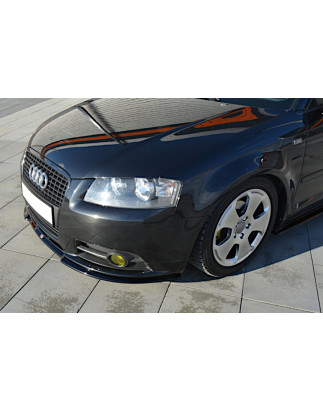 SPLITTER ANTERIORE Audi A3 8P S-Line  (Cod. M-AU-A3-2-SLINE-FD1G)