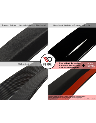 Spoiler Cap TOYOTA C-HR (Cod. M-TO-CH-R-1-CAP1G)