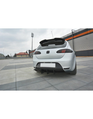 DIFFUSORE POSTERIORE V.2 Seat Leon Mk2 Cupra/ FR (Cod. M-SE-LE-2-FR-CNC-RS2A)
