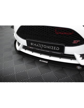 SPLITTER ANTERIORE Racing V.3 Ford Fiesta ST Mk7 FL (Cod. M-FO-FI-7F-ST-CNC-FD3A)