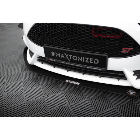 SPLITTER ANTERIORE Racing V.3 Ford Fiesta ST Mk7 FL (Cod. M-FO-FI-7F-ST-CNC-FD3A)