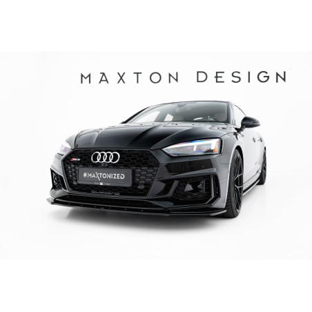 SPLITTER ANTERIORE V.1 Audi RS5 Coupe / Sportback F5 (Cod. M-AU-RS5-2-FD1G)