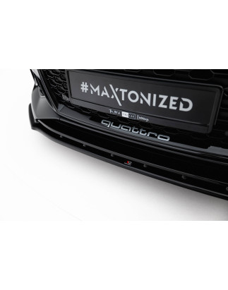 SPLITTER ANTERIORE V.1 Audi RS5 Coupe / Sportback F5 (Cod. M-AU-RS5-2-FD1G)