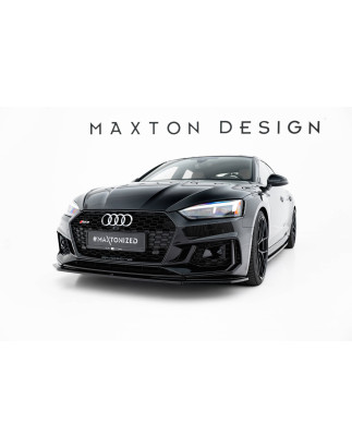 SPLITTER ANTERIORE V.2 Audi RS5 Coupe / Sportback F5 (Cod. M-AU-RS5-2-FD2G)