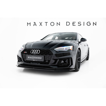 SPLITTER ANTERIORE V.2 Audi RS5 Coupe / Sportback F5 (Cod. M-AU-RS5-2-FD2G)