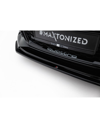 SPLITTER ANTERIORE V.2 Audi RS5 Coupe / Sportback F5 (Cod. M-AU-RS5-2-FD2G)