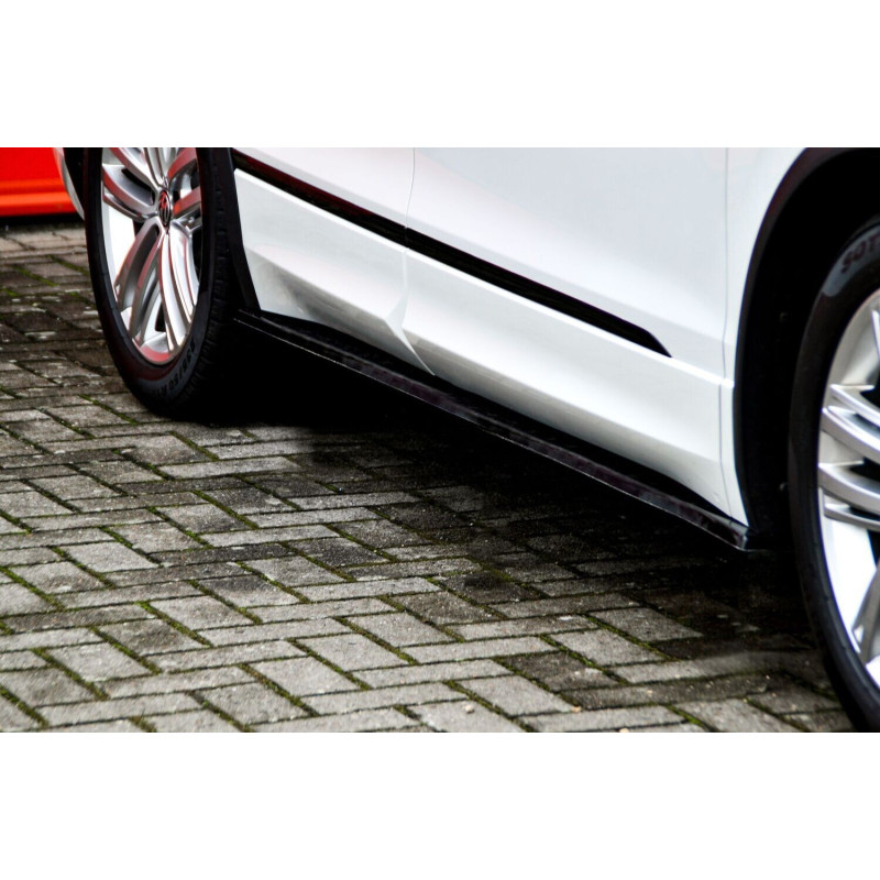 Set minigonne laterali Cup look VW Tiguan Allspace 2 Typ AD1 (Cod. IN-INE-010050DRL-ABS-C-2)