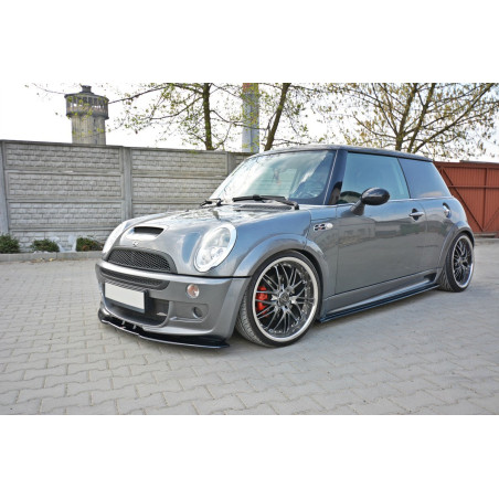 SPLITTER ANTERIORE MINI R53 COOPER S JCW (Cod. M-MC-S-1-53-JCW-FD1G)