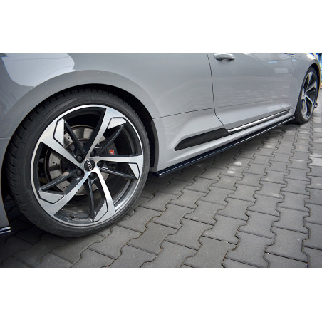 Diffusori minigonne Audi RS5 Coupe F5  (Cod. M-AU-RS5-2-SD1G)