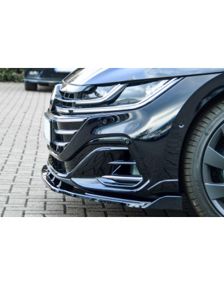 Spoiler paraurti anteriore in abs con flaps laterali VW Arteon R-Line incl.Shooting Break (Cod. IN-I