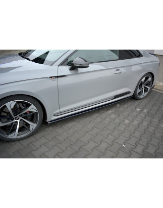 Diffusori minigonne Audi RS5 Coupe F5  (Cod. M-AU-RS5-2-SD1G)