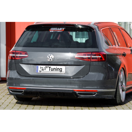 Diffusore centrale posteriore incl. flaps laterali   VW Passat 3G B8 R-Line (Cod. IN-INE-040045CM-AB