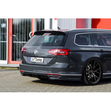 Diffusore centrale posteriore incl. flaps laterali   VW Passat 3G B8 R-Line (Cod. IN-INE-040045CM-AB
