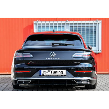 Sottoparaurti posteriore race look con flaps VW Arteon R-Line incl.Shooting Break (Cod. IN-INE-04004