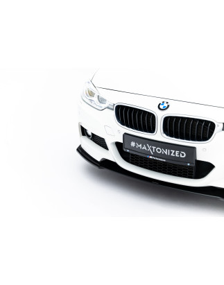 SPLITTER ANTERIORE BMW 3 M-Pack F30 / F30 Facelift (Cod. M-BM-3-F30F-MPACK-FD1G)