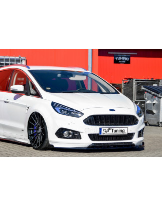 Spoiler paraurti anteriore in abs con flaps laterali Ford S-Max 2 (Cod. IN-INE-10100031C(STLW)-ABS)