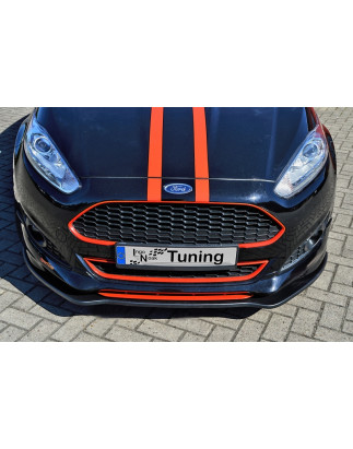 Spoiler paraurti anteriore in abs Ford Fiesta Sport JA8 MK7 Facelift (Cod. IN-INE-10130031BS-ABS-G)