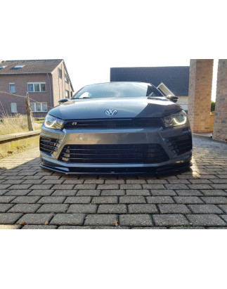 SPLITTER ANTERIORE V.1 VOLKSWAGEN SCIROCCO MK.3 R FACELIFT (Cod. M-VW-SC-3F-R-FD1G)