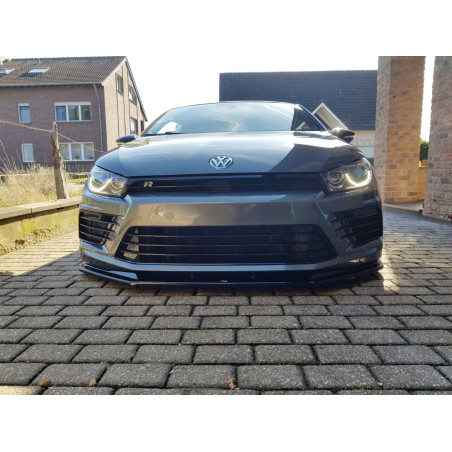 SPLITTER ANTERIORE V.1 VOLKSWAGEN SCIROCCO MK.3 R FACELIFT (Cod. M-VW-SC-3F-R-FD1G)
