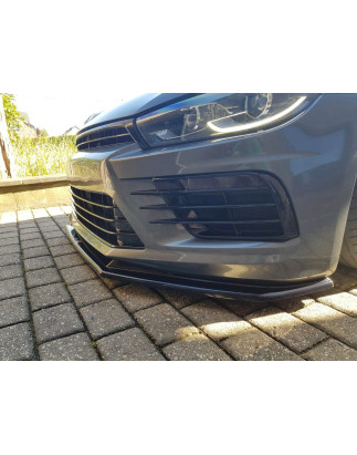 SPLITTER ANTERIORE V.1 VOLKSWAGEN SCIROCCO MK.3 R FACELIFT (Cod. M-VW-SC-3F-R-FD1G)