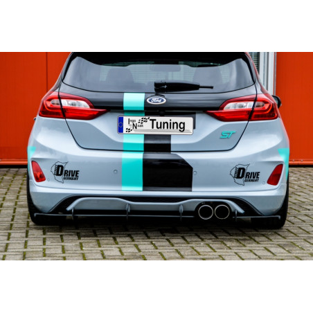 er Racing Sottoparaurti posteriore race look con pinne e integrierten Flaps  Ford Fiesta ST MK8 JHH 