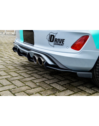 er Racing Sottoparaurti posteriore race look con pinne e integrierten Flaps  Ford Fiesta ST MK8 JHH 