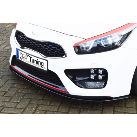 Spoiler paraurti anteriore in abs Kia Ceed GT Pro Ceed GT (Cod. IN-INE-10140031-ABS-G)