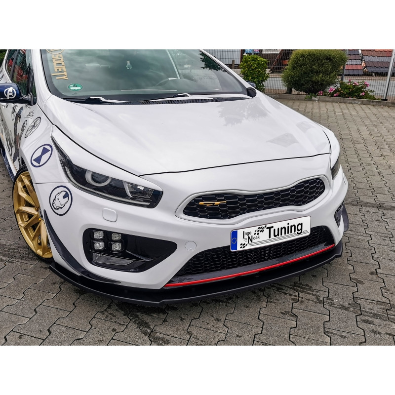 Spoiler paraurti anteriore in abs Kia Ceed GT Pro Ceed GT (Cod. IN-INE-10140031-ABS(2))