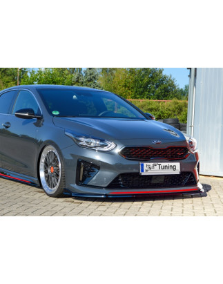 Spoiler paraurti anteriore in abs Kia Pro Ceed (Cod. IN-INE-10140031B-ABS-2)