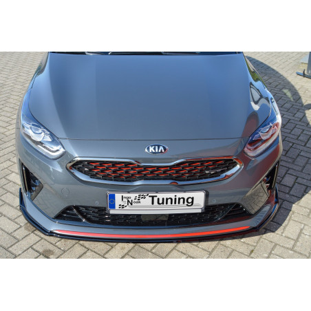 Spoiler paraurti anteriore in abs Kia Pro Ceed GT-Line (Cod. IN-INE-10140031B-ABS-G-3)