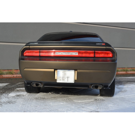 Splitter posteriore DODGE CHALLENGER MK3. PHASE-I SRT8 COUPE (senza barre verticali) (Cod. M-DO-CHL-