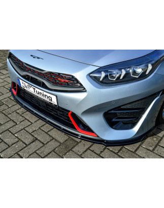 Spoiler paraurti anteriore in abs Kia Ceed GT CD ( FL) (Cod. IN-INE-10140031CW-ABS-3)