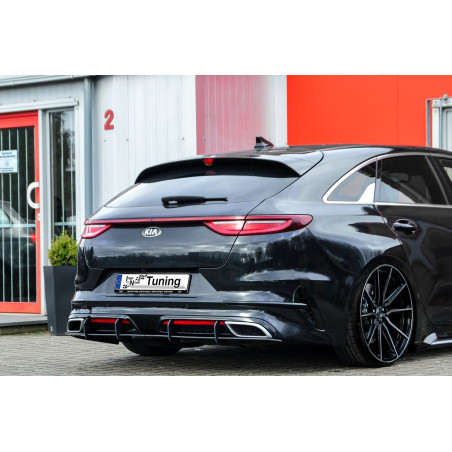Kit pinne posteriori per diffusore  2 pezzi Kia Pro Ceed GT-Line (Cod. IN-INE-10140045BPGTRT-ABS)