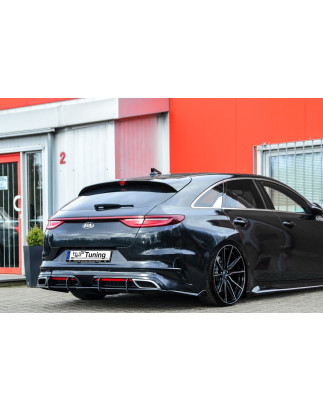 Gefräster Sottoparaurti posteriore +  laterale con flaps  Kia Pro Ceed GT-Line (Cod. IN-INE-1014004