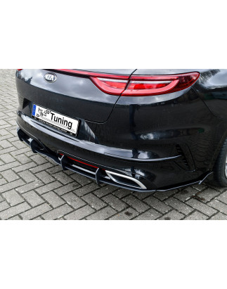 Gefräster Sottoparaurti posteriore +  laterale con flaps  Kia Pro Ceed GT-Line (Cod. IN-INE-1014004