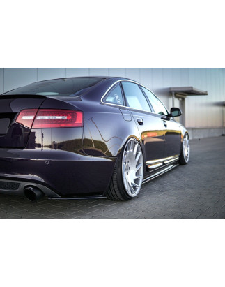 Splitters posteriori laterali Audi A6 S-Line C6 / C6 FL berlina / Avant (Cod. M-AU-A6-C6F-SLINE-RSD1
