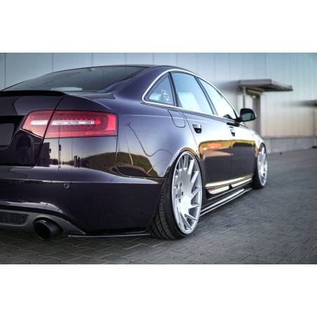 Splitters posteriori laterali Audi A6 S-Line C6 / C6 FL berlina / Avant (Cod. M-AU-A6-C6F-SLINE-RSD1
