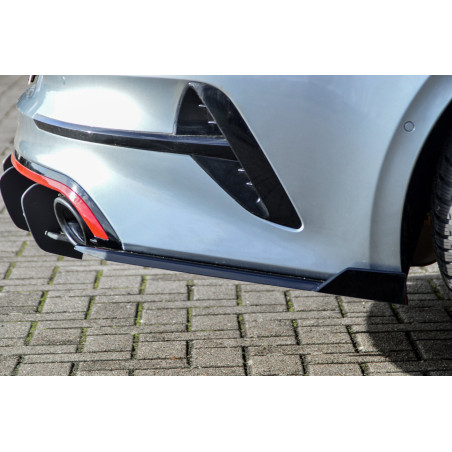 Sottoparaurti laterali posteriori con flaps laterali Kia Pro Ceed GT Facelift (Cod. IN-INE-10140045C