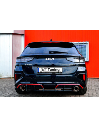 Kit pinne posteriori per diffusore2 pezzi Kia Ceed GT CD ( FL) (Cod. IN-INE-10140045CRT-ABS)