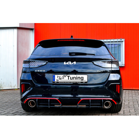 Kit pinne posteriori per diffusore2 pezzi Kia Ceed GT CD ( FL) (Cod. IN-INE-10140045CRT-ABS)