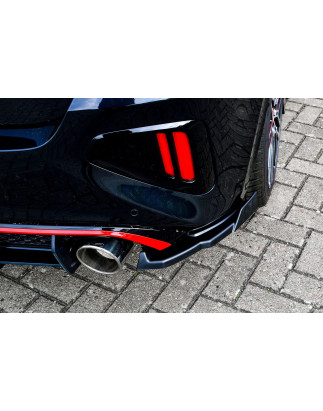 Sottoparaurti laterali posteriori con flaps laterali Kia Ceed GT CD ( FL) (Cod. IN-INE-10140045CWL/R
