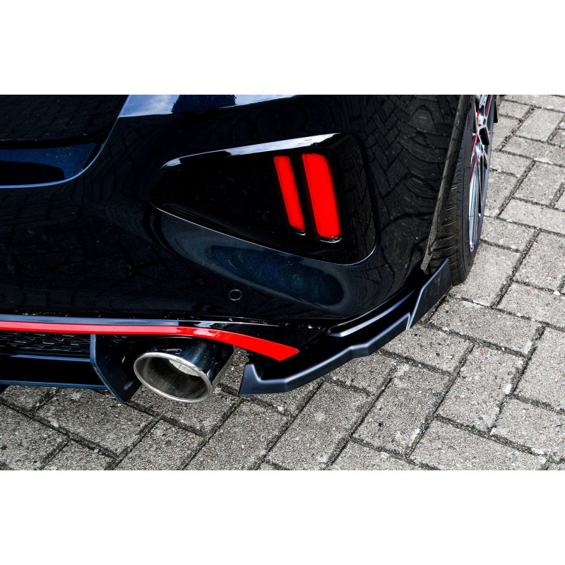 Sottoparaurti laterali posteriori con flaps laterali Kia Ceed GT CD ( FL) (Cod. IN-INE-10140045CWL/R