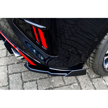 Sottoparaurti laterali posteriori con flaps laterali Kia Ceed GT CD ( FL) (Cod. IN-INE-10140045CWL/R
