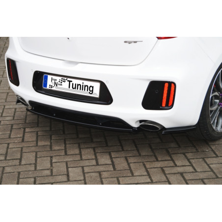 Sottoparaurti posteriore Heckdiffuser ABS bestehend aus Mittelteil e  lateralen Kia Ceed GT Pro Ceed