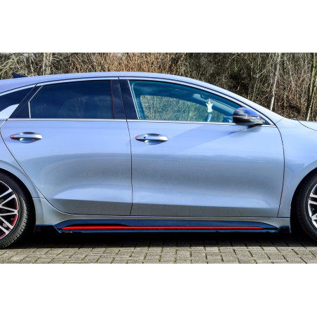 Set minigonne Cup con flaps anteriori e posteriori race look   Kia Pro Ceed GT Facelift (Cod. IN-INE