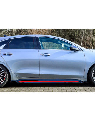 Set minigonne Cup con flaps anteriori e posteriori race look   Kia Ceed GT CD ( FL) (Cod. IN-INE-101