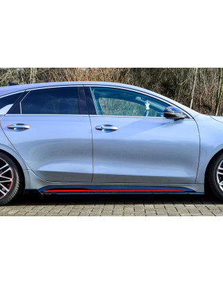 Set minigonne Cup con flaps posteriori Race look Kia Pro Ceed GT Facelift (Cod. IN-INE-10140050CWH-A