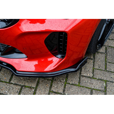 Spoiler paraurti anteriore con flaps laterali Kia Stinger CK (Cod. IN-INE-10140431-ABS)